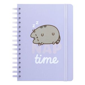 Cuaderno Espiral Liso A5 Erik Pusheen Moments