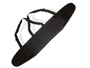 Cinturon Antilumbago Faru Elastico con Tirantes Talla Xl Color Negro