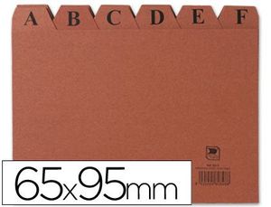 Indice Fichero Carton Nº 1 65X95 mm