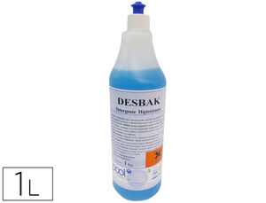Limpiador Bactericida Desbakazul sin Aclarado Botella 1 Litro