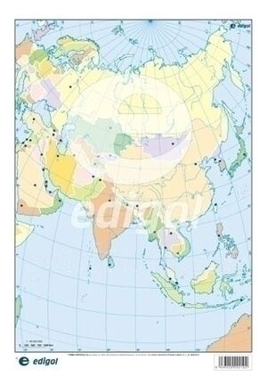 Mapa Asia Politico
