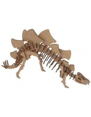 Maqueta Stegosaurus 3D 2Pl D3