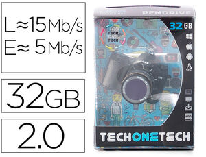 Memoria Usb Tech On Tech Camara Fotos The Perfect One 32 Gb