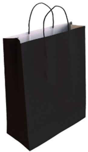 Bolsa de Papel Andina Celulosa Blanca 40X46X18 cm Negro Paquete de 25