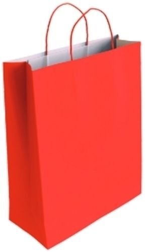 Bolsa de Papel Andina Celulosa Blanca 40X46X18 cm Rojo Paquete de 25