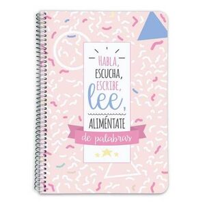 Cuaderno 5X5 mm A5 T/d 80 Hj 70 Gr Amelie Classic Rosa