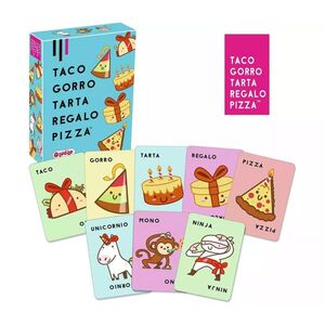 Juego Ludilo Taco, Gorro, Tarta, Regalo, Pizza