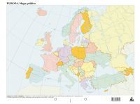 Mapa Europa Politico Mudo