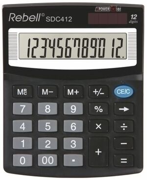 Calculadora Sobremesa Rebell 12 Digitos Sdc412