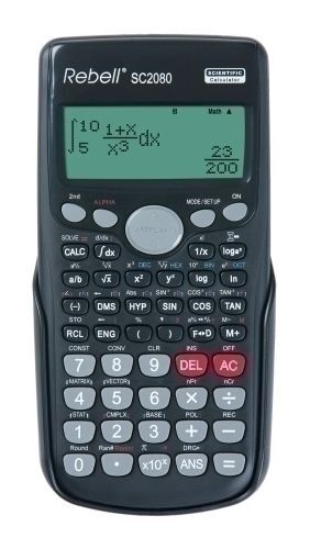 Calculadora Cientifica Rebell 12 Digitos Sc2080S (2 Lineas)