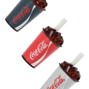 Afila con Deposito y Goma Coca Cola Modelos Surtidos