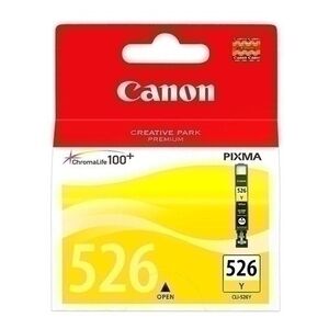 Cartucho Inkjet Canon Cli-526Y Pixma Mg-5150/5250/8150, Ip 4850 Amarillo (4543B001Aa)