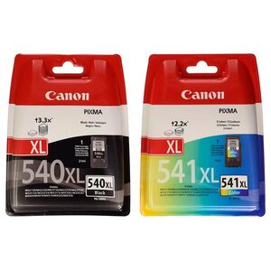 Multipack Cartuchos Canon 540Xl Negro + 541Xl Color