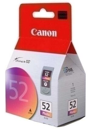 Cartucho Inkjet Canon Cl52 Tinta Photo Color Ip6210D/6220D (0619B001Aa)