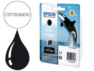 Consumibles Epson Cartucho Negro Mate Sc-P600