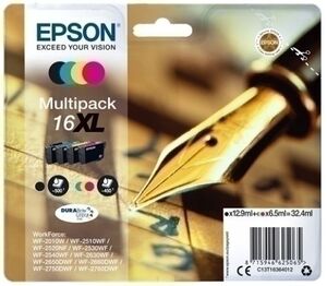 Consumibles Epson Tinta Durabrite 16 Multipackxl Bl