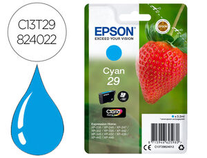 Consumibles Epson Tinta Claria 29 Cian Bl