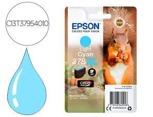 Ink-Jet Epson 378 Xl Expression Home Xp-8605 / 8606 / Xp-15000 / Xp-8500 / 8505 Cian Claro 830 Pag