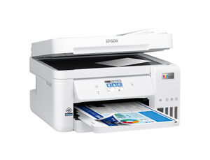 Equipo Multifuncion Epson Ecotank Et-4856 Tinta 33 Ppm Escaner Copiadora Impresora Fax Bandeja Entrada 250 Hojas