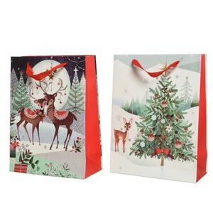 Bolsa Navidad Papel 10 X 26 X 32 cm