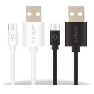 Cable Plugyu -Usb Type C-1. 5A Blanco