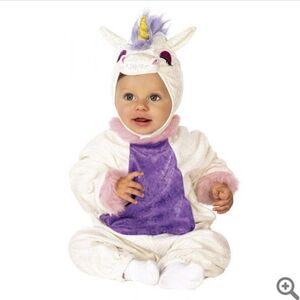 Disfraz Unicornio Bebe Talla 12-18 Meses
