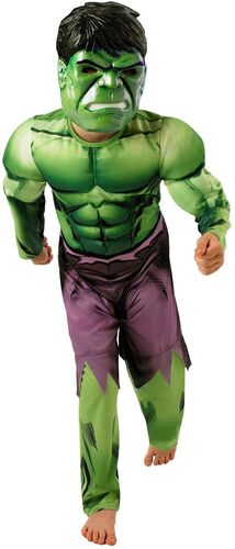 Disfraz Hulk Avengers Deluxe Inf Talla L 8-10 Años