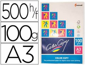 Papel Fotocopiadora Color Copy Din A3 100 Gramos Paquete de 500 Hojas
