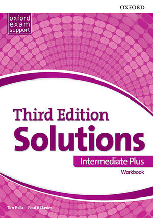Solutions Intermediate Plus. Workbook 3ªEd