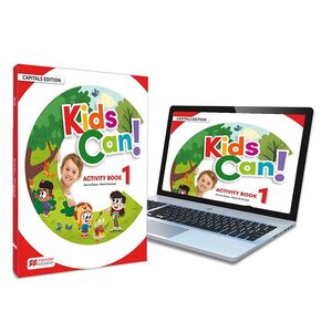 Kids Can! 1 Activity Book Capital Letters:cuaderno Actividades Ve