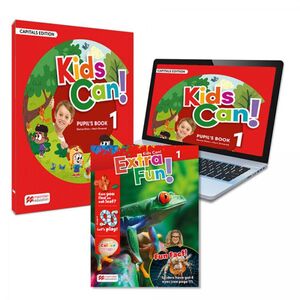 Kids Can! 1 Pupil's Book & Extrafun: Libro del Alumno Versión May