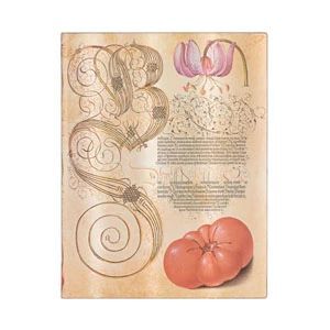 Cuaderno Paperblanks Liso Ultra T/b Flexi Lirio y Tomate Fascinante Botanica