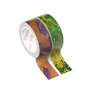 Pack 2 Cintas Decorativas Washi Tape Paperblanks Hada Oliva/violeta