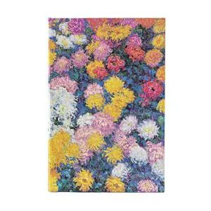 Cuaderno Paperblanks Liso Midi T/d Crisantemos de Monet