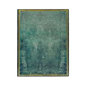Cuaderno Paperblanks Liso Ultra T/b Flexis Azul Pacifico Coleccion Cuero Antiguo