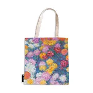 Bolsa de Algodon con Asas Crisantemos de Monet