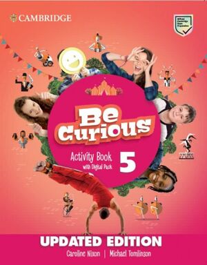 BE CURIOUS UPDATED LEVEL 5 ACTIVITY BOOK WITH HOME BOOKLET AND DIGITAL PACK UPDA