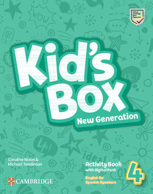 Kid's Box New Generation English For Spanish Speakers Level 4 Act