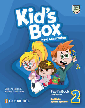 Kid's Box New Generation English For Spanish Speakers Level 2 Pup