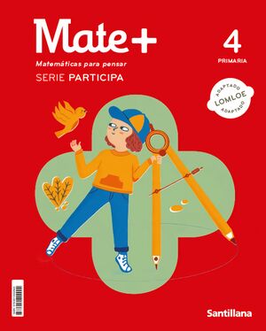 Mate + 4º Primaria (Serie Participa) 2023