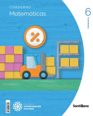Cuaderno Matematicas 1 Volumen 6º Primaria cm Ed23