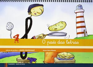 Caderno de Escritura Pauta Montessori 4