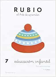 Cuaderno Rubio A5 Eduacion Infantil Nº 7 las Estaciones