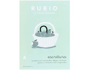 Cuaderno Rubio A5 Escritura Nº 04
