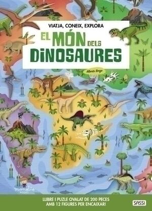 Puzle Sassi Manolito Books el Mon Dels Dinosaures - Catalan 200 Piezas (+6 Años)
