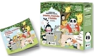 Juego de Agudeza Visual Juanito Books Papas, Mamas y Bebes (+3 Años)