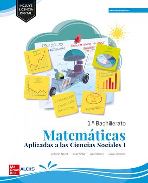 Matemáticas Aplicadas 1º Bachillerato. Ciencias Sociales. Lomloe 2022