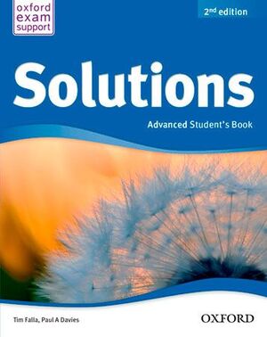 Solutions Advanced Student's Book Pack 2ª Edición