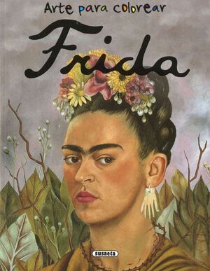 Arte para Colorear Frida Kahlo