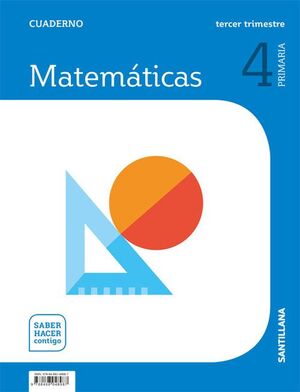 Cuaderno Matemáticas 3-4ºPrimaria. Saber Hacer Contigo